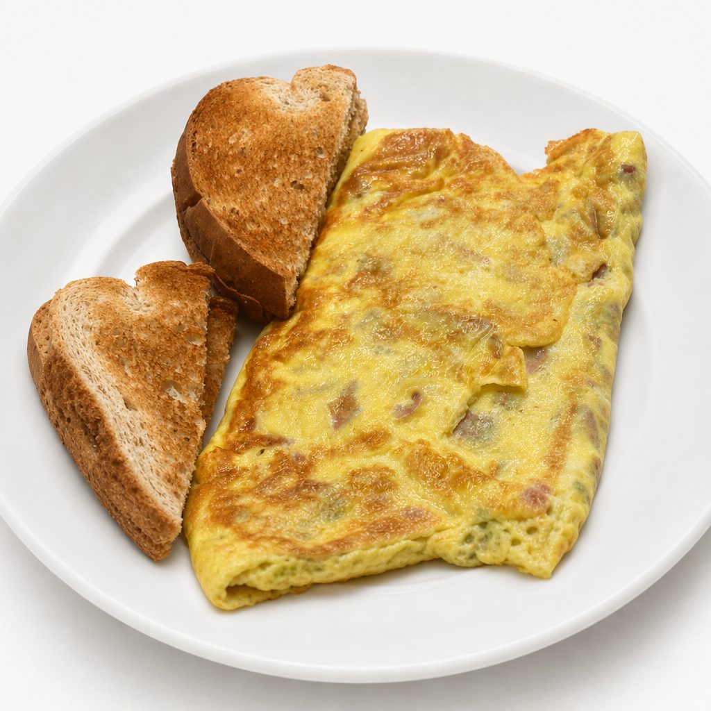 Meat Omelet.