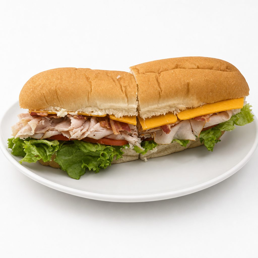 Turkey Club (Hoagie).