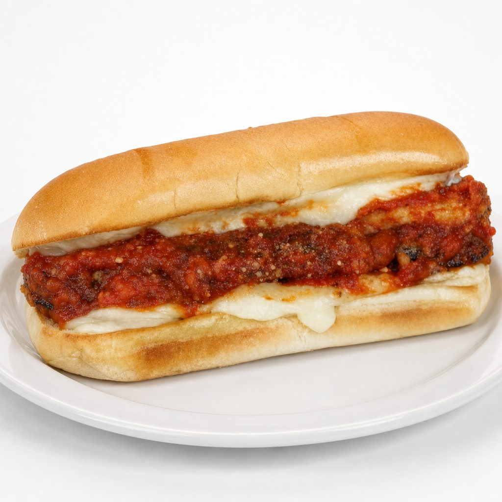 Eggplant Parm Hoagie.