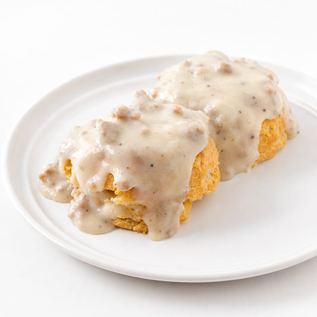 Biscuits & Sausage Gravy.