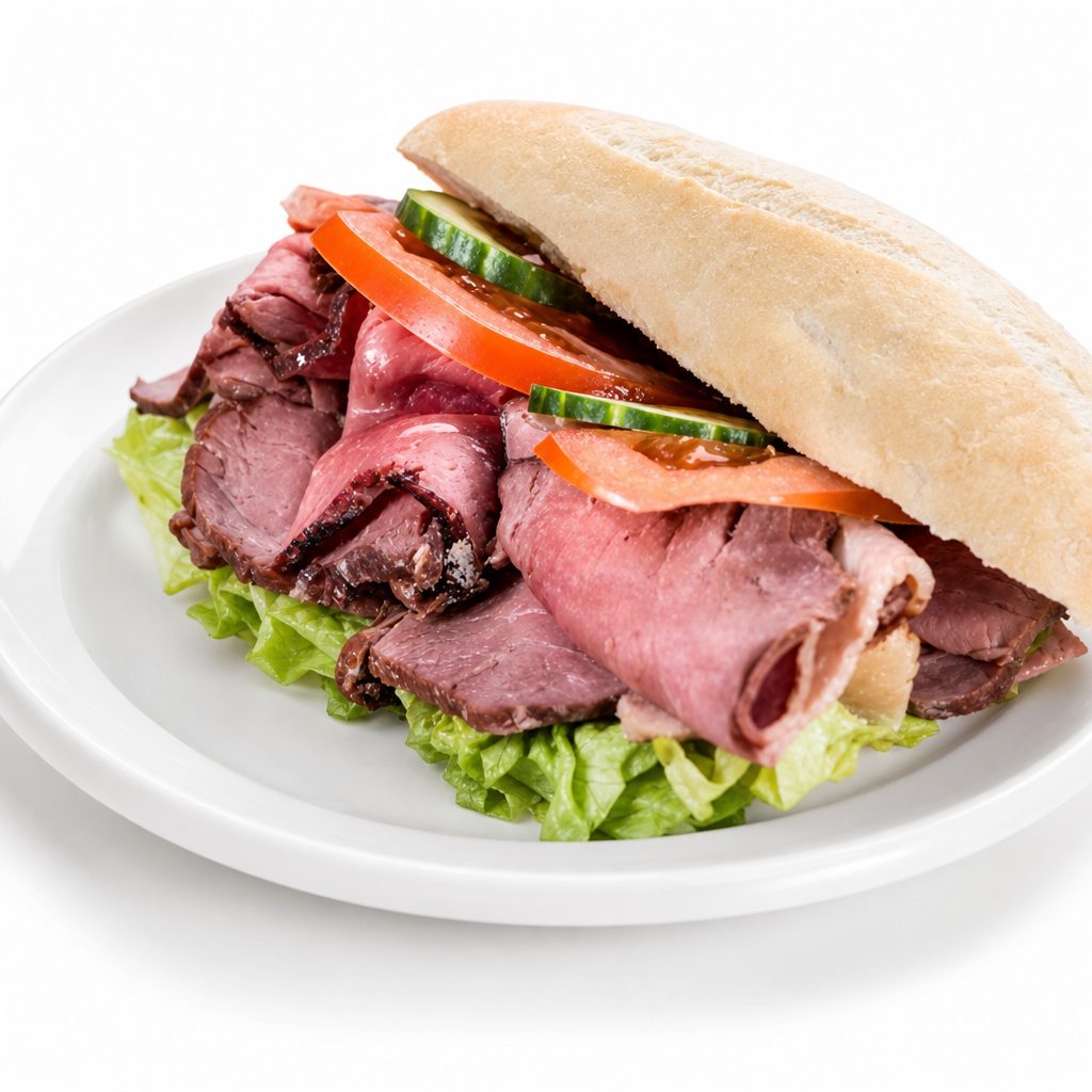 Roast Beef Hoagie.