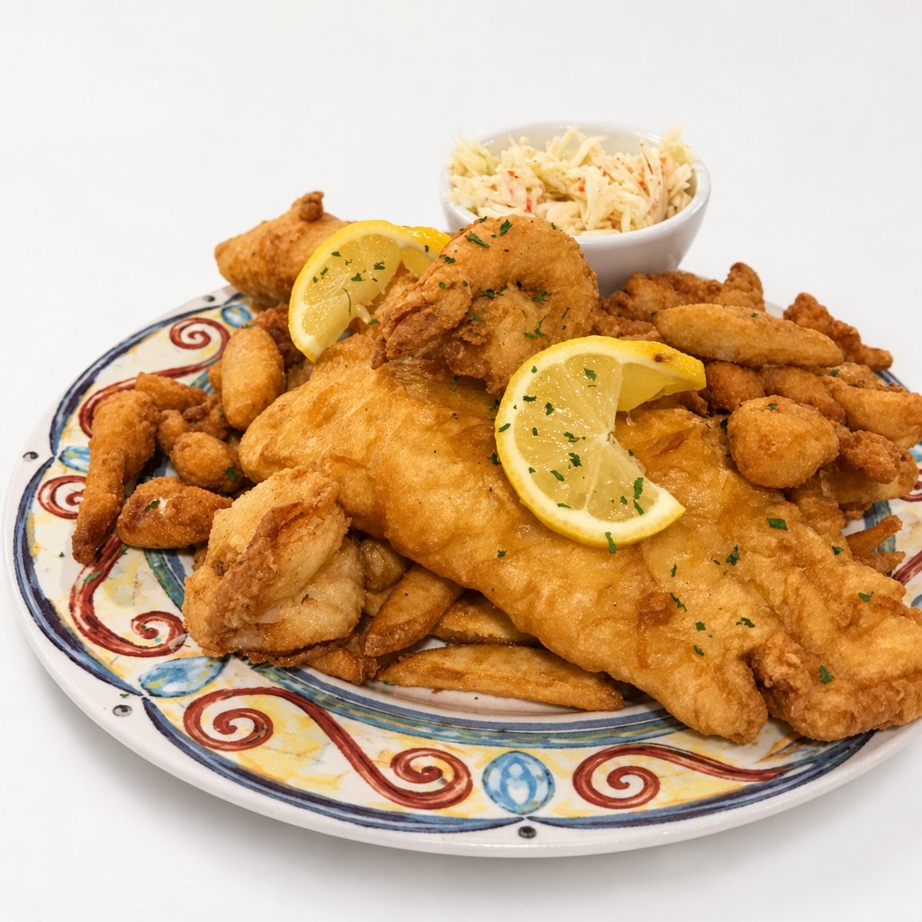 Baked Haddock.