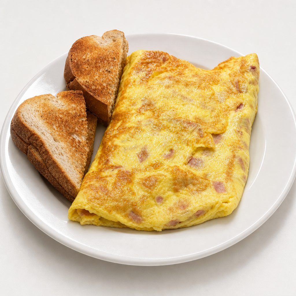 Meat Omelet.