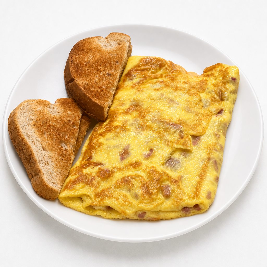 Meat Omelet.