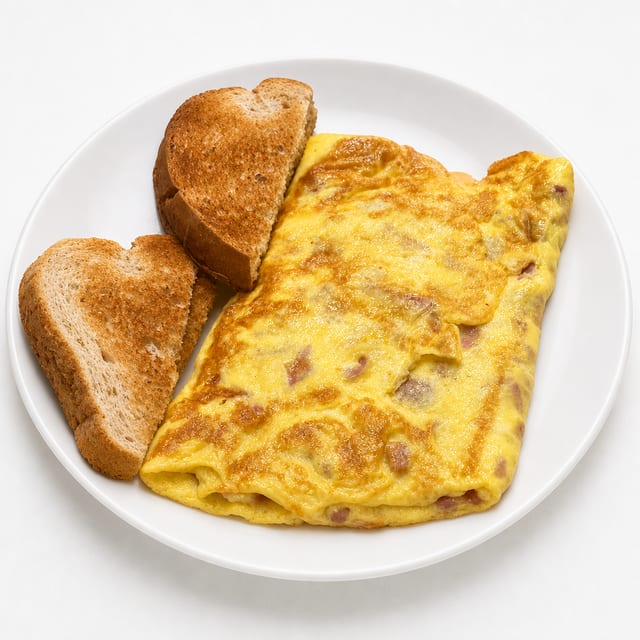 Meat Omelet.
