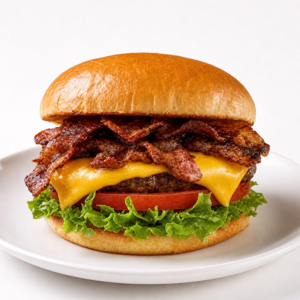 Bacon Cheese Burger.
