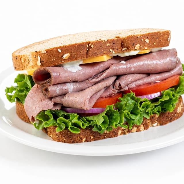 Roast Beef Sandwich.