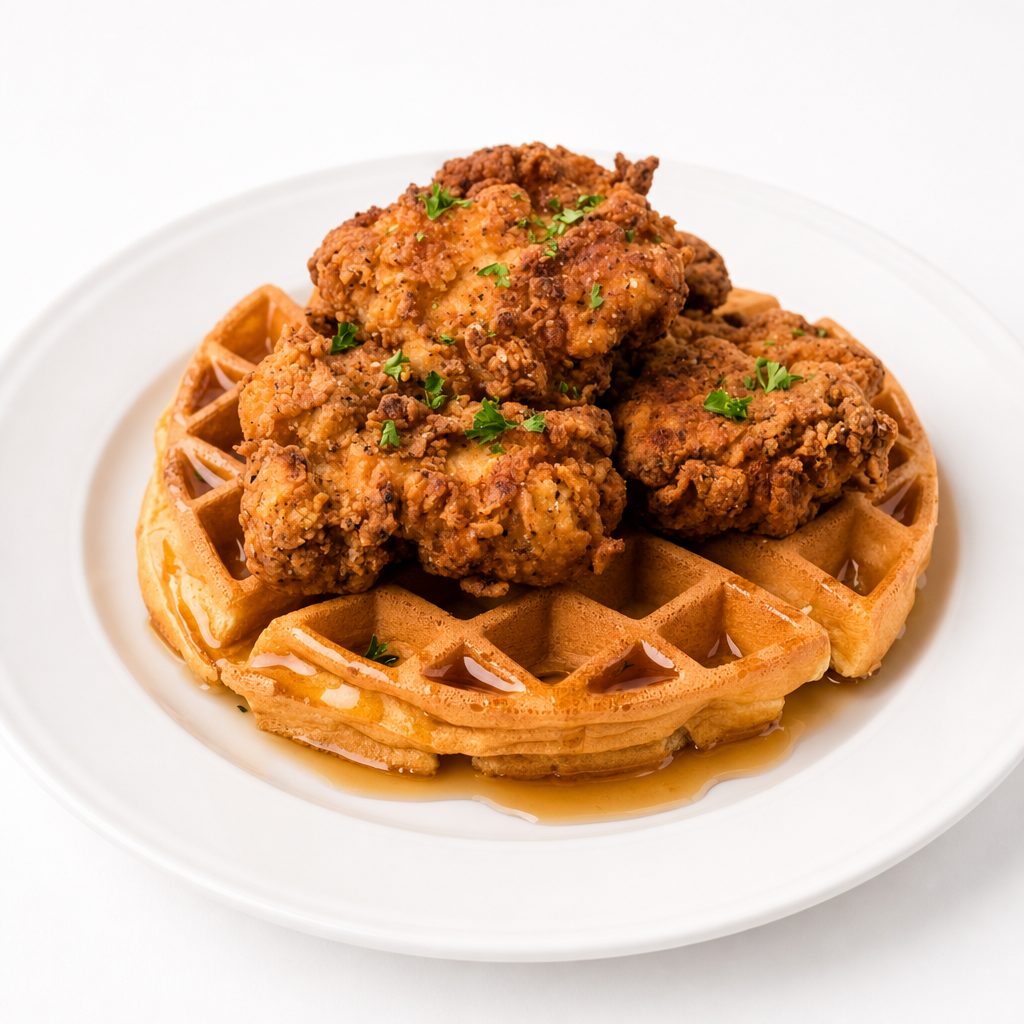 Chicken & Waffles.