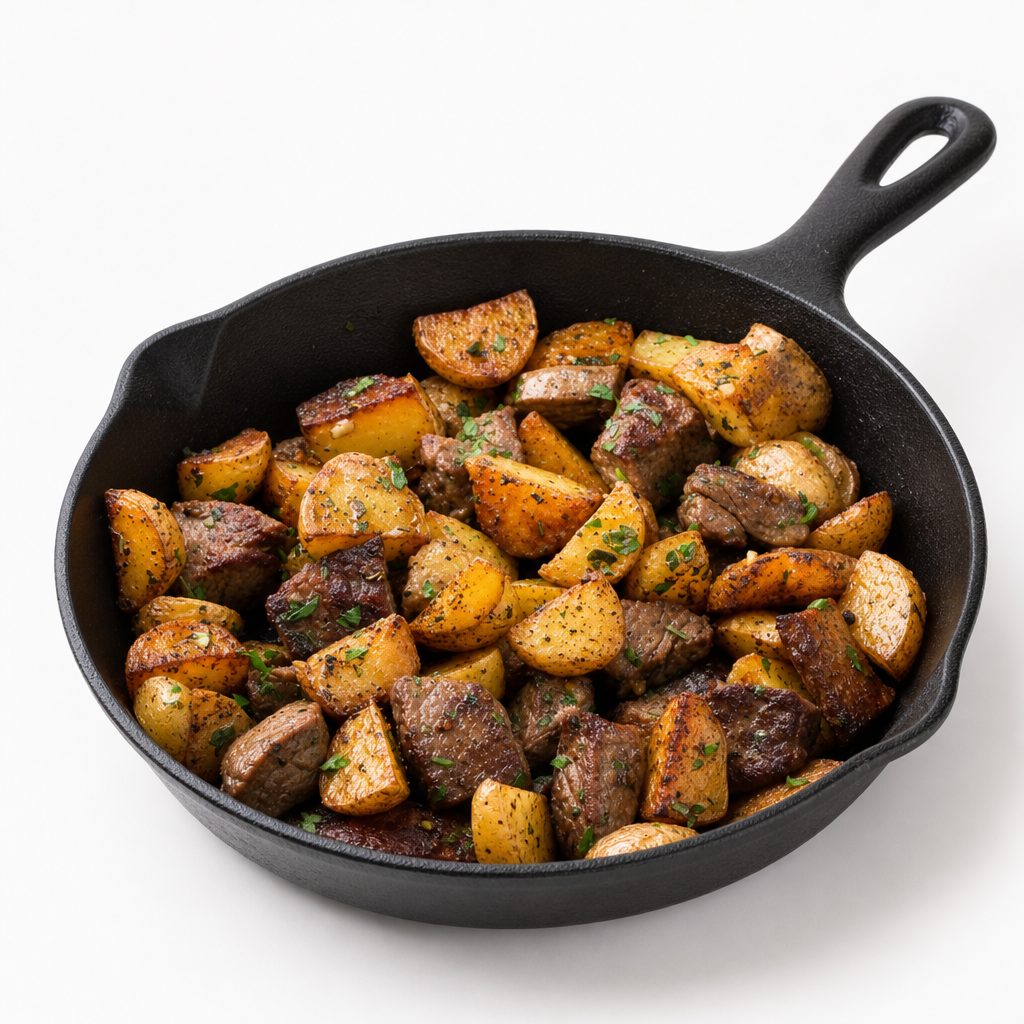 Topped Skillet.