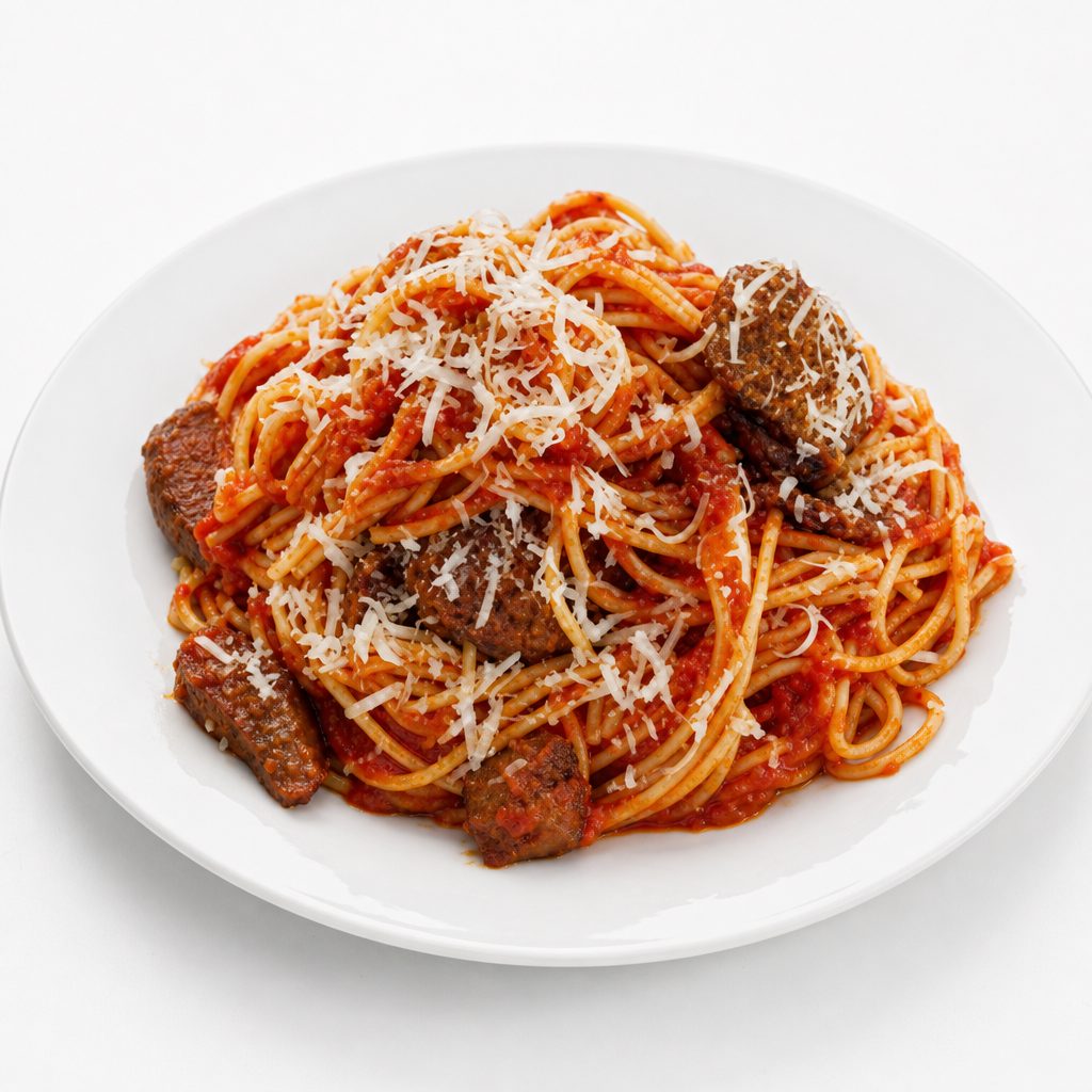 Spaghetti & Sausage.