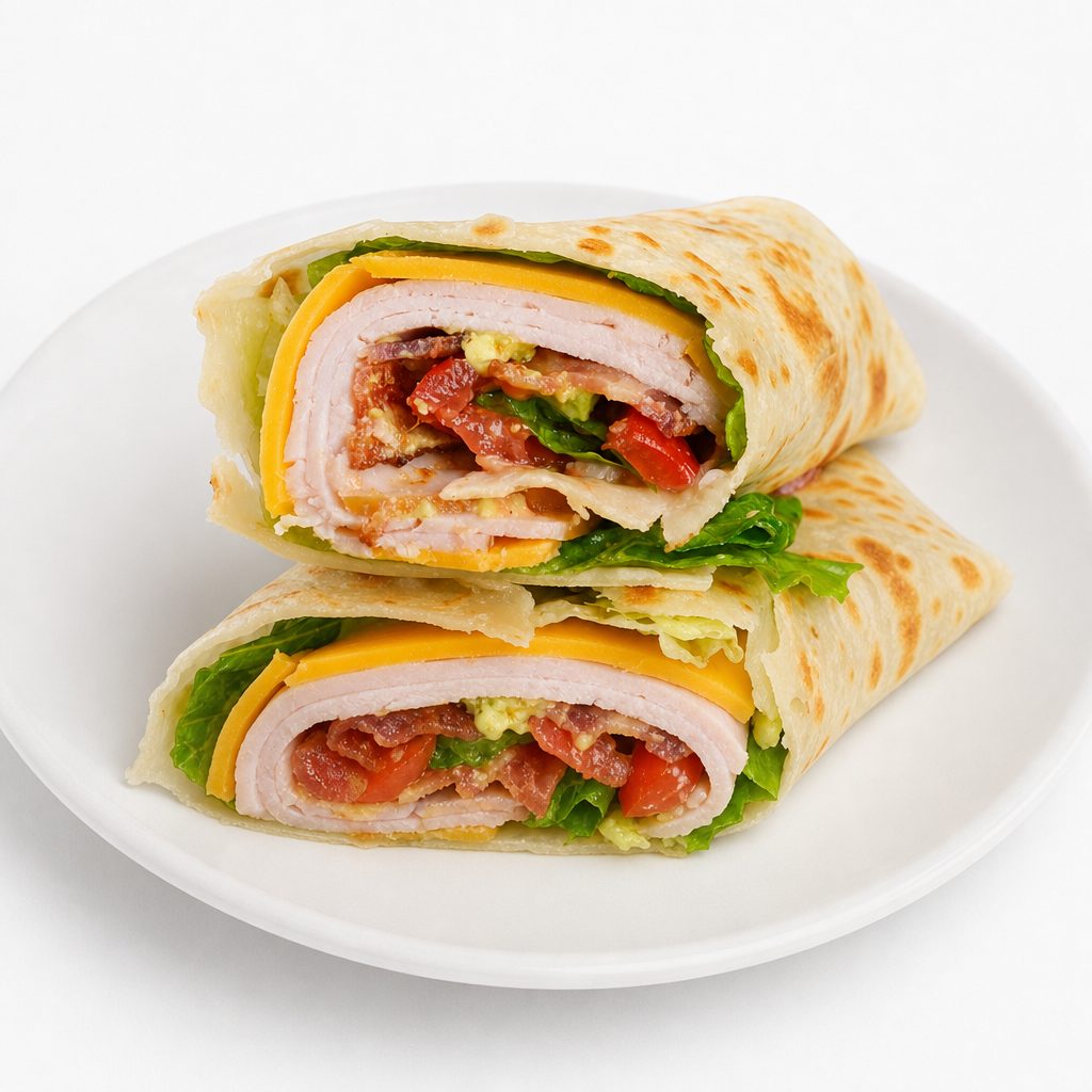 Italian Mixed Meat Wrap.