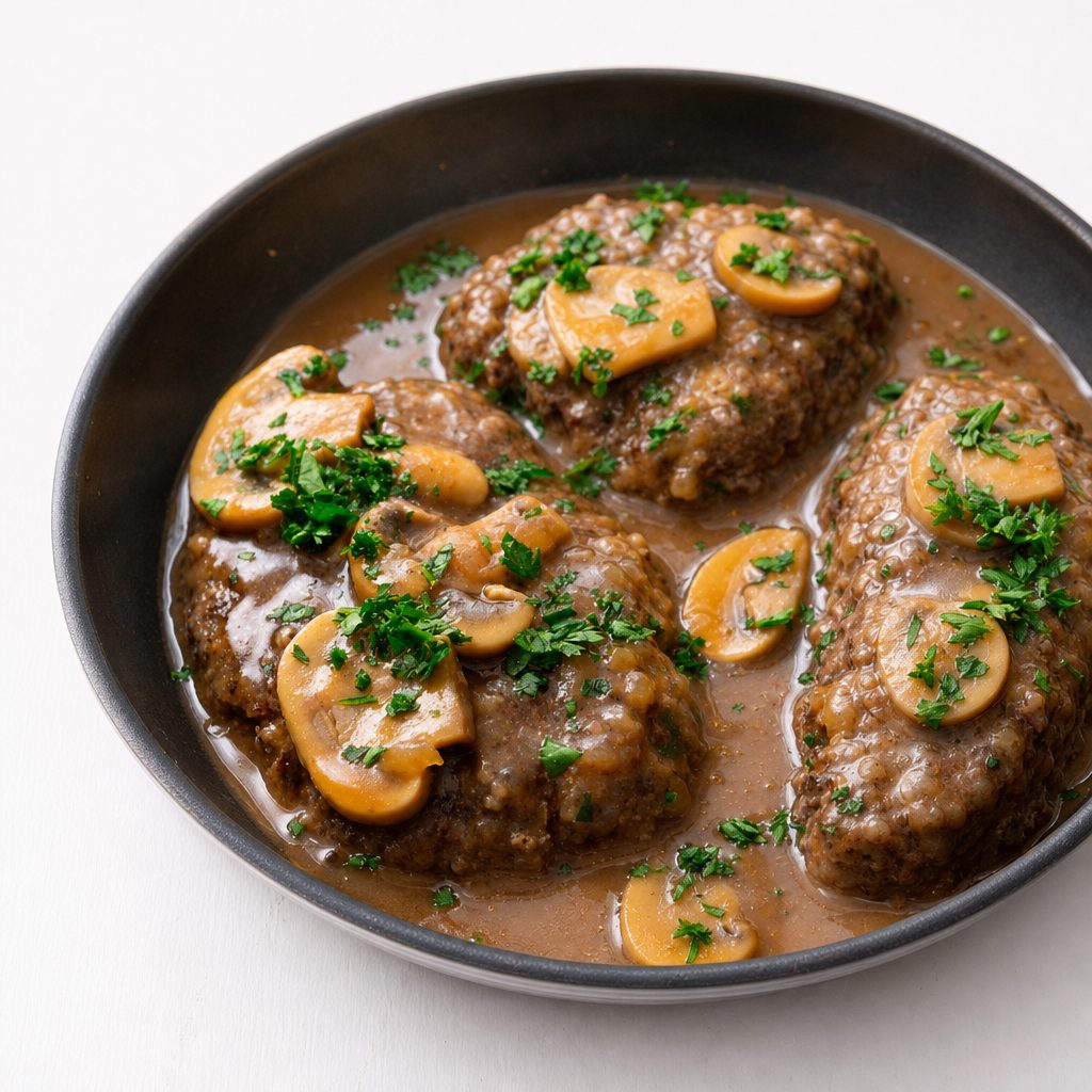 Chopped Steak.