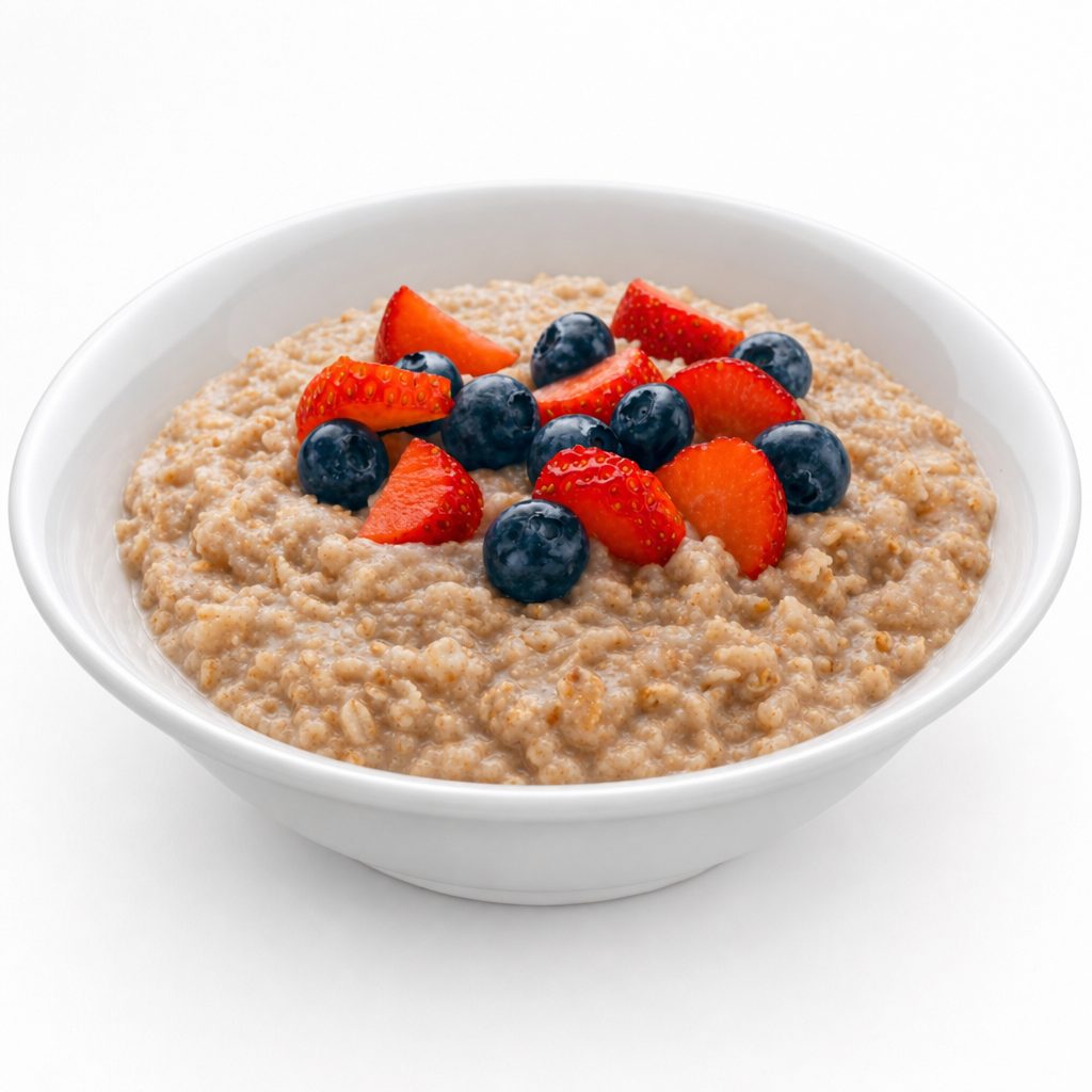 Oatmeal W/Fruit.