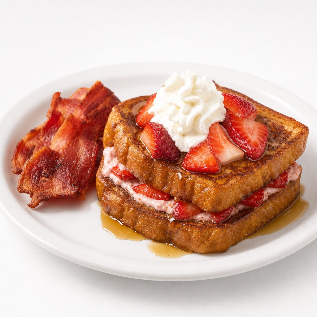 Strawberry French Toast.